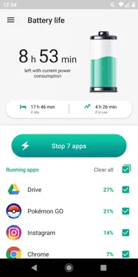 Kaspersky Battery Life android App screenshot 0